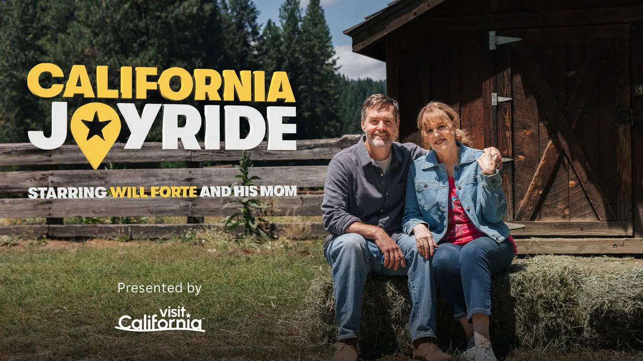 California Joyride with Will Forte and his mom, presented by Visit California